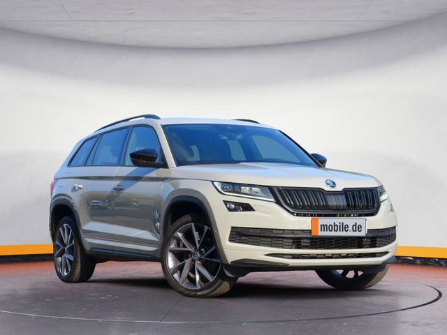 Skoda Kodiaq Sport TDI 4x4 STNDHZ AHK 7SITZ A-LEDER CA