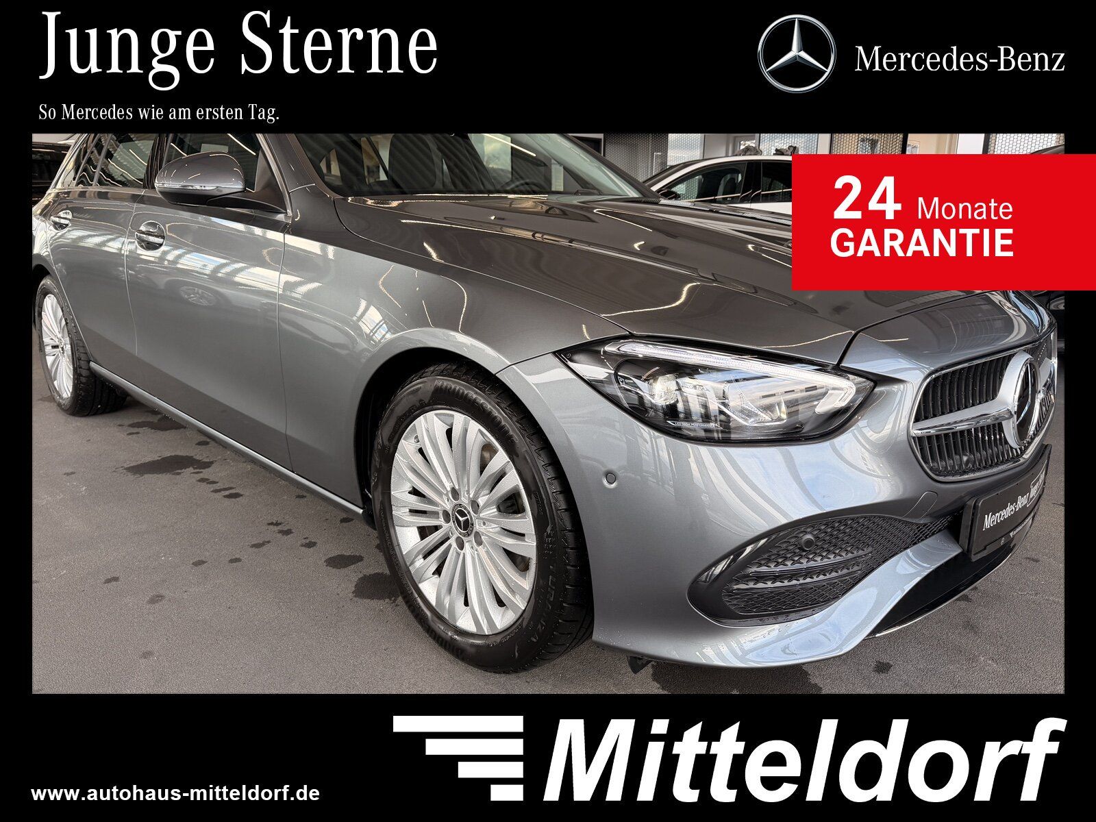 MERCEDES-BENZ C 180 T AVANTGARDE ADVANCED FAP+ WINTERP. VZALED