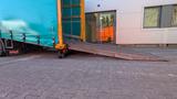 MAN Stapler Bau Maschinentransporter Rampe  - Maschinentransporter