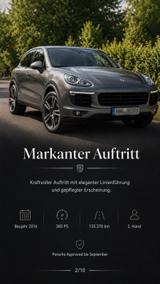 Porsche Cayenne Diesel S  Approved, Panorama, B - Porsche Cayenne Gebrauchtwagen in Hamburg