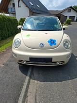 Volkswagen New Beetle 1.4 Cabriolet Standard - Volkswagen mit Benzin-Antrieb: Beige, Cabrio