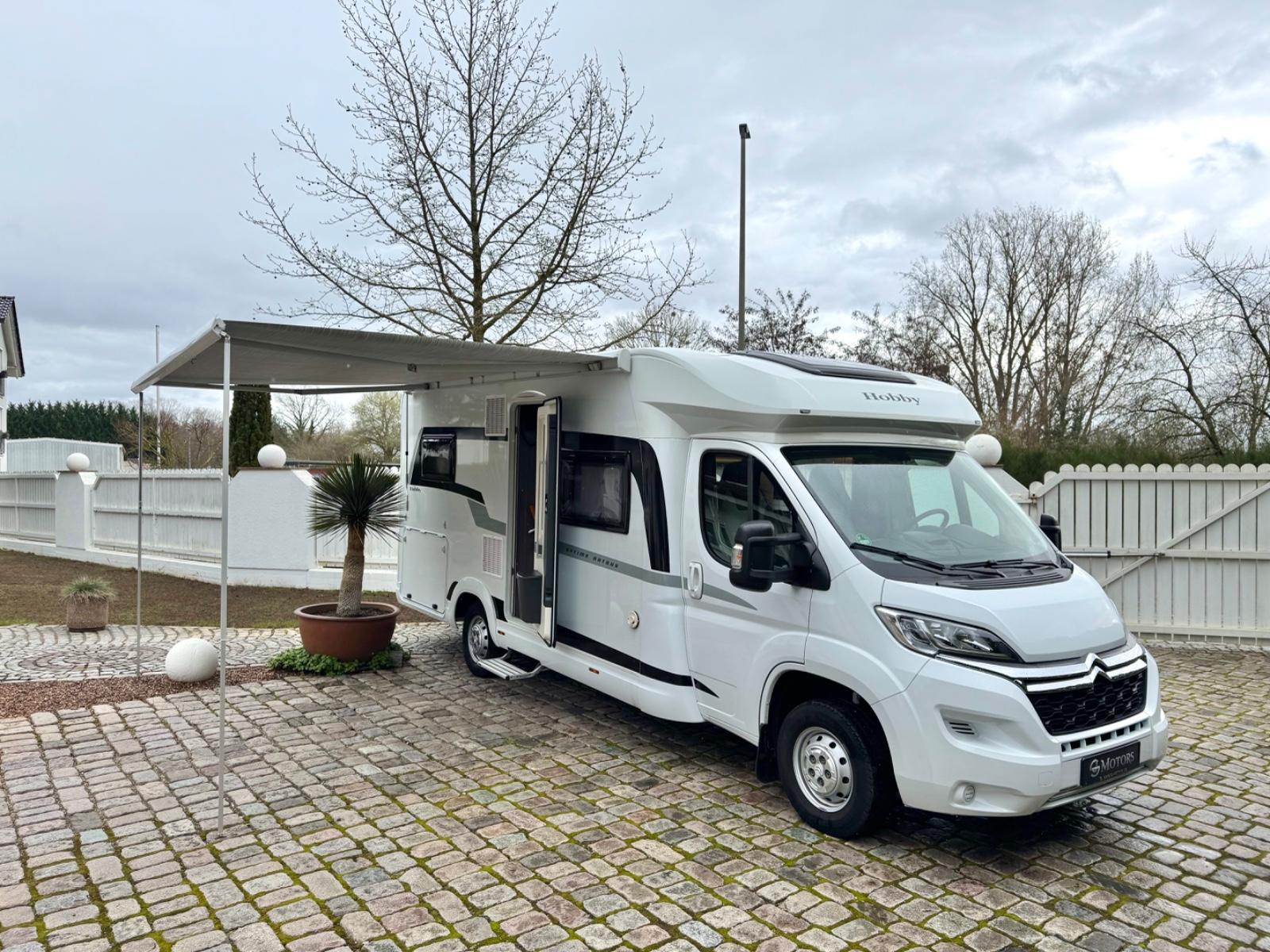 Hobby T65FL/7,03m/Solar/Ahk/Sat/Rad/TV/LED/Markise/