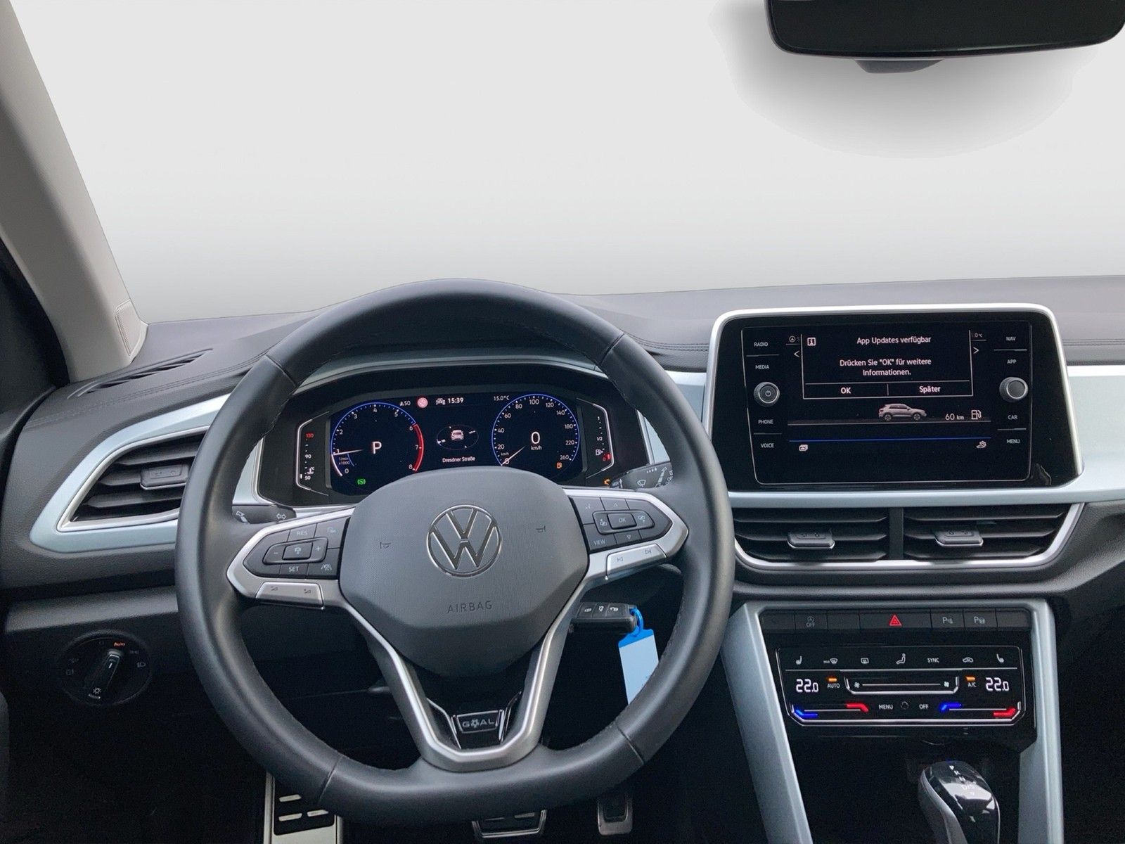 Fahrzeugabbildung Volkswagen T-Roc TSI Goal DSG LEDplus Navi AID ACC SHZ Park