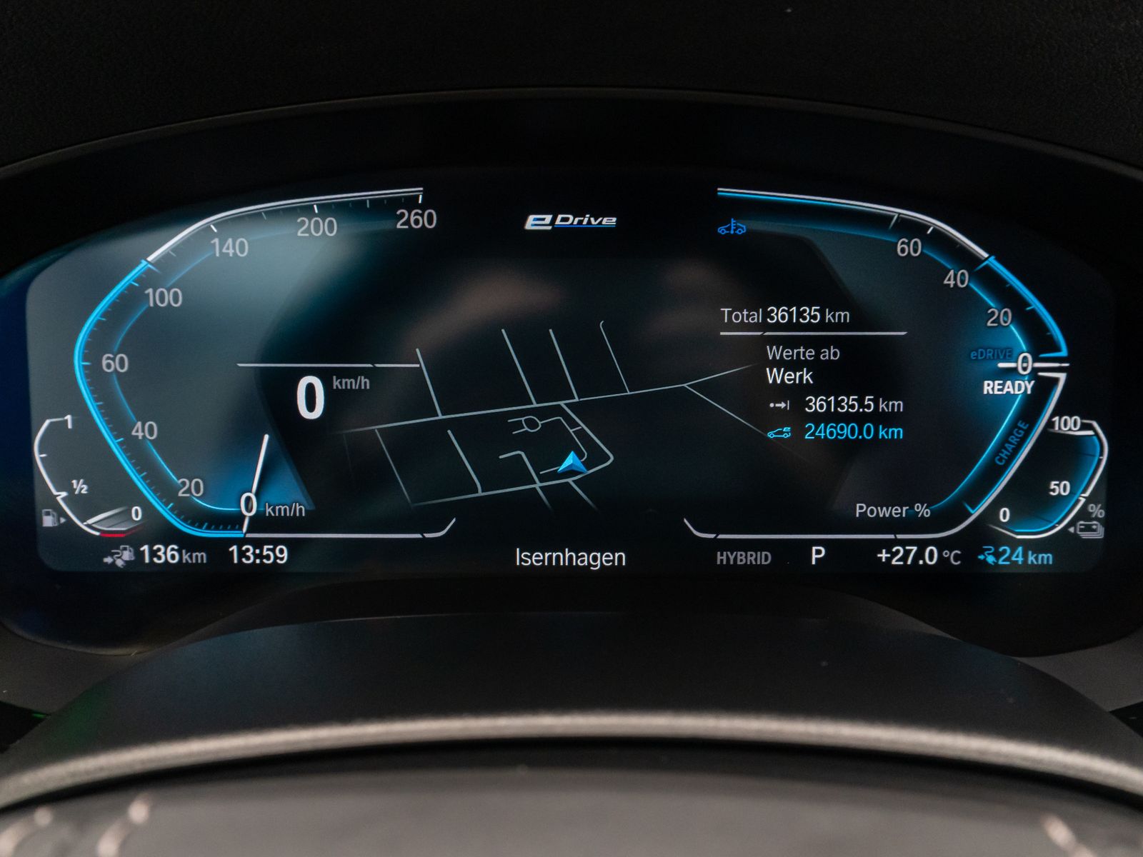 Fahrzeugabbildung BMW 520e Alarm DAB Kamera Cockpit Sport Leder 18Zoll