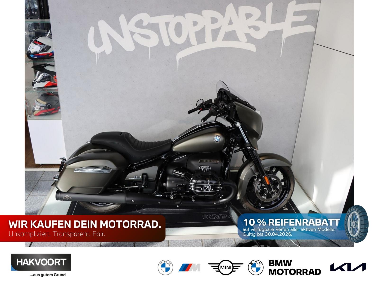 BMW R 18 Bagger  ACC, Radio, Rückfahrhilfe, SOS
