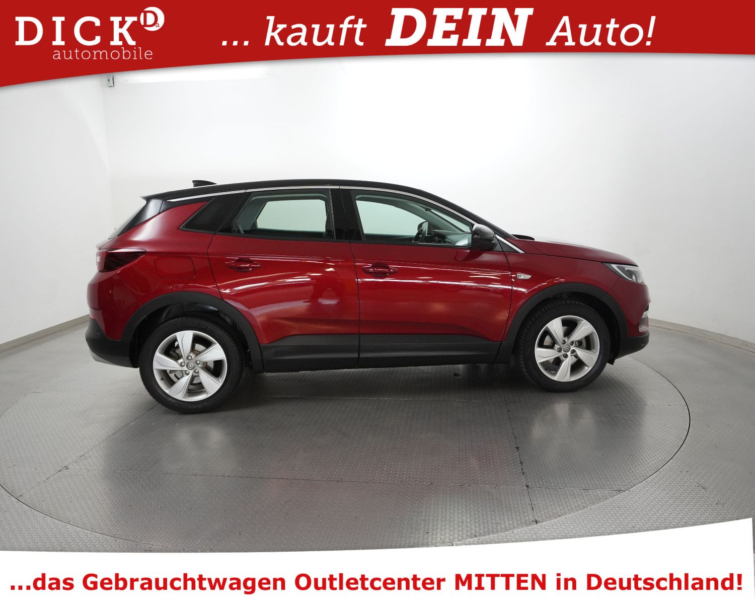 Fahrzeugabbildung Opel Grandland X 1.6 Aut Innov NAVI+KAM+LEDER+SHZ+AHK