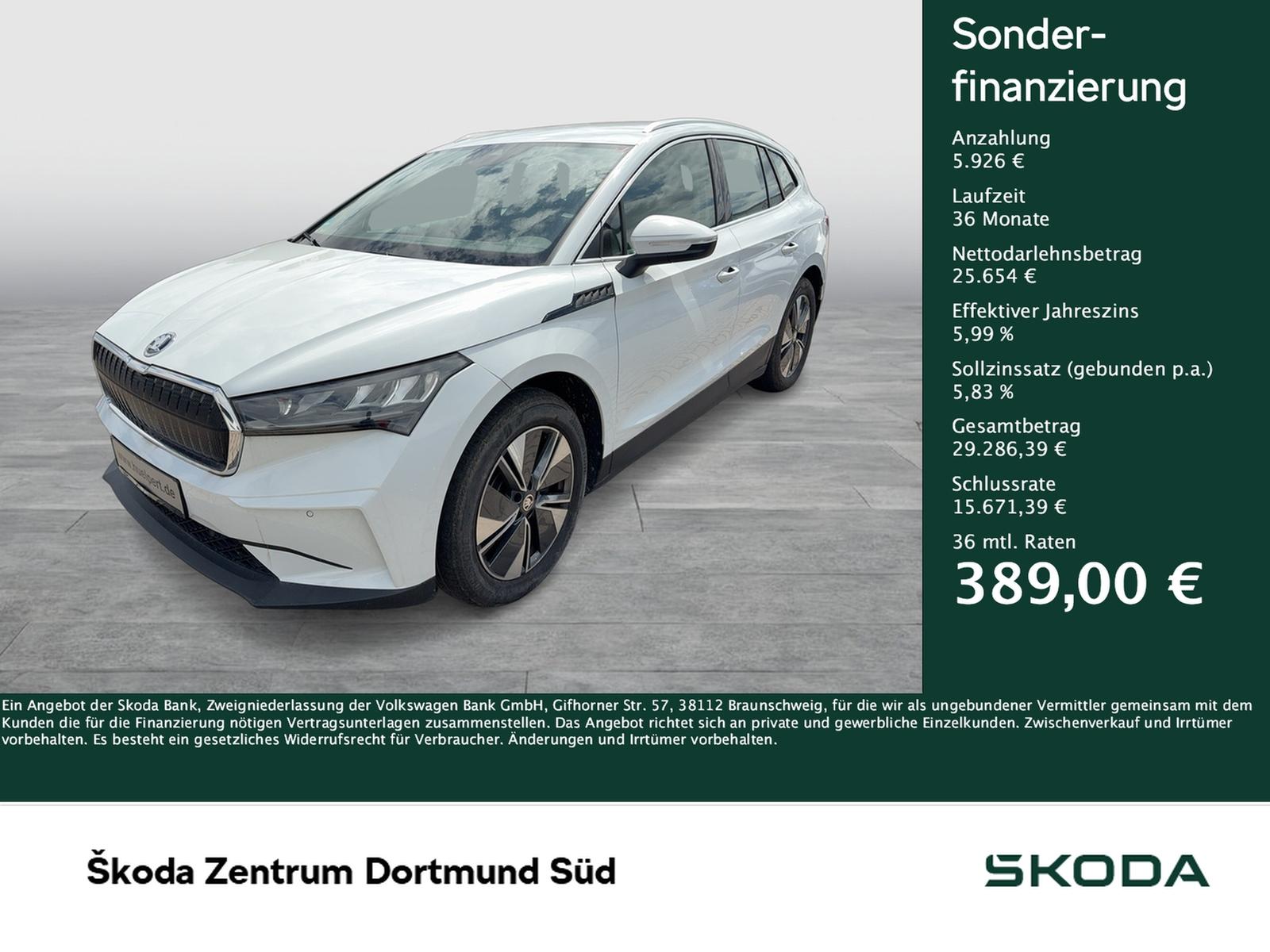 Skoda Enyaq 80 LOFT WÄRMEPUMPE CAM LM19 NAVI SITZHEIZ.