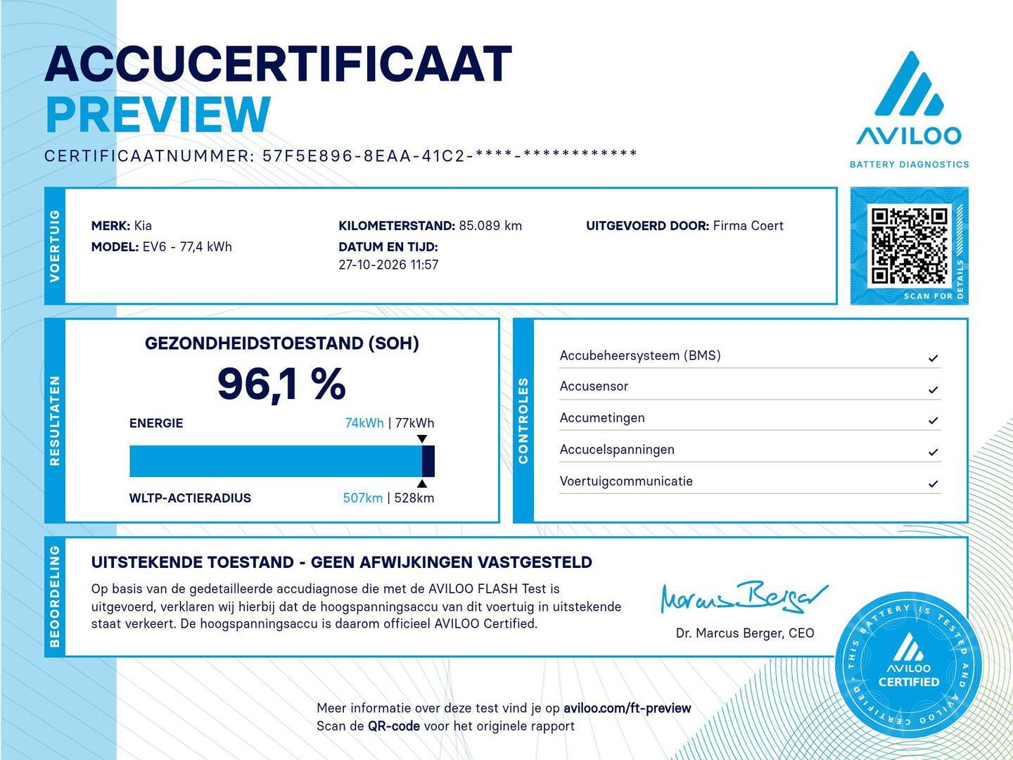 Kia EV6 GT-Line 77.4 kWh Schiebedach SoH 96% V2L Mer imagem 3