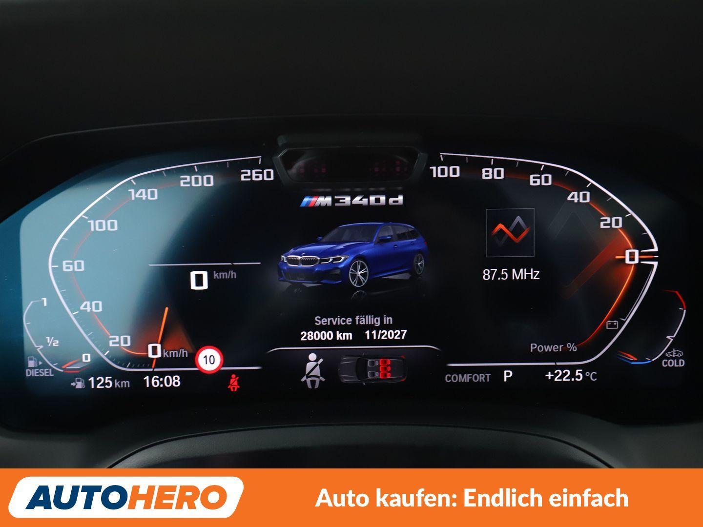 BMW 340 3er M340d Mild-Hybrid xDrive Aut.*ACC*CAM*NAVI*, миниатюра 18