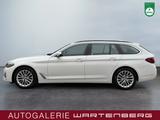 BMW 520d Touring Luxury Line/AHK/PANO/LED/LEDER/CAM/ - BMW 520: Weiß