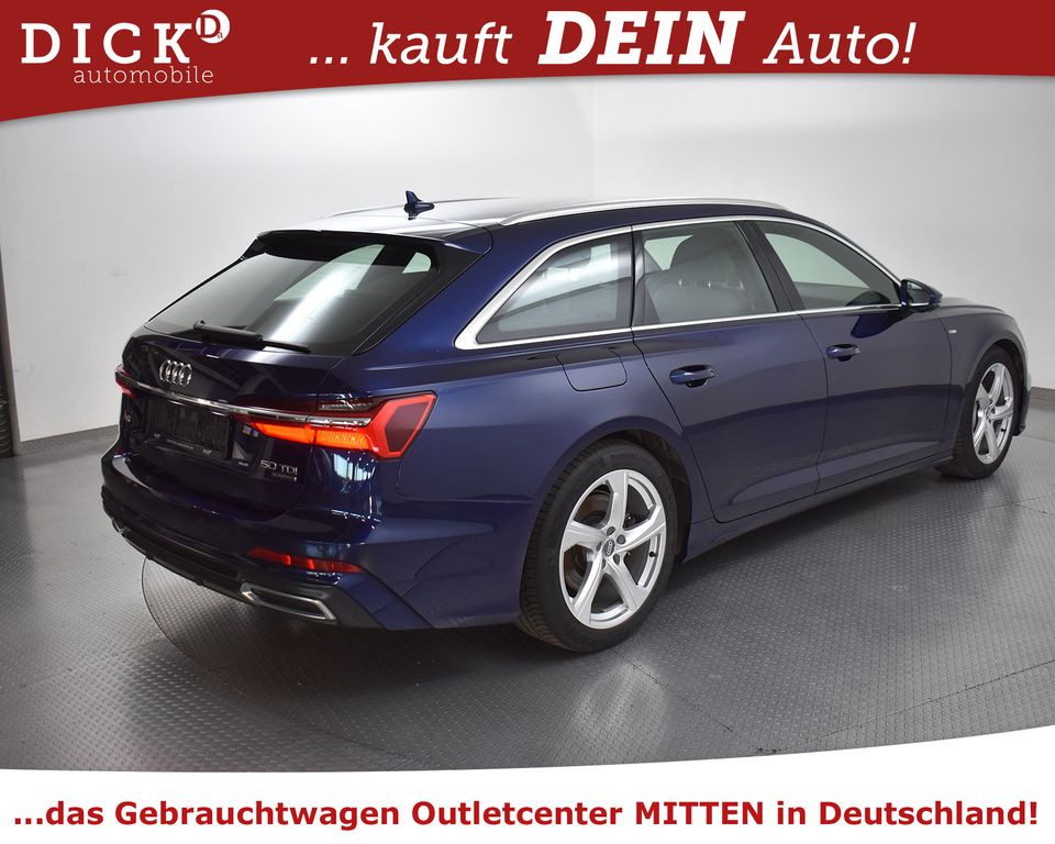 Audi A6 Av 50d Quatt Sport 2X S LINE+KAM+AHK+ACC+LED+
