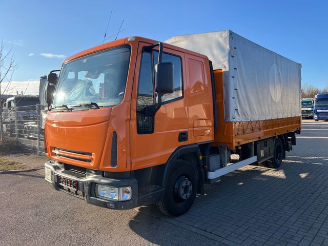 Iveco 75E15 Pritsche+Plane/L-Haus 5-Sitze/2xAHK/DIFF