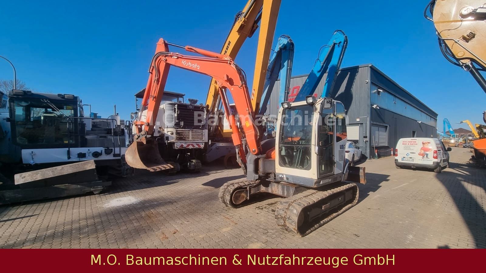 Fahrzeugabbildung Kubota KX 080-3 / SW / Hammerline /