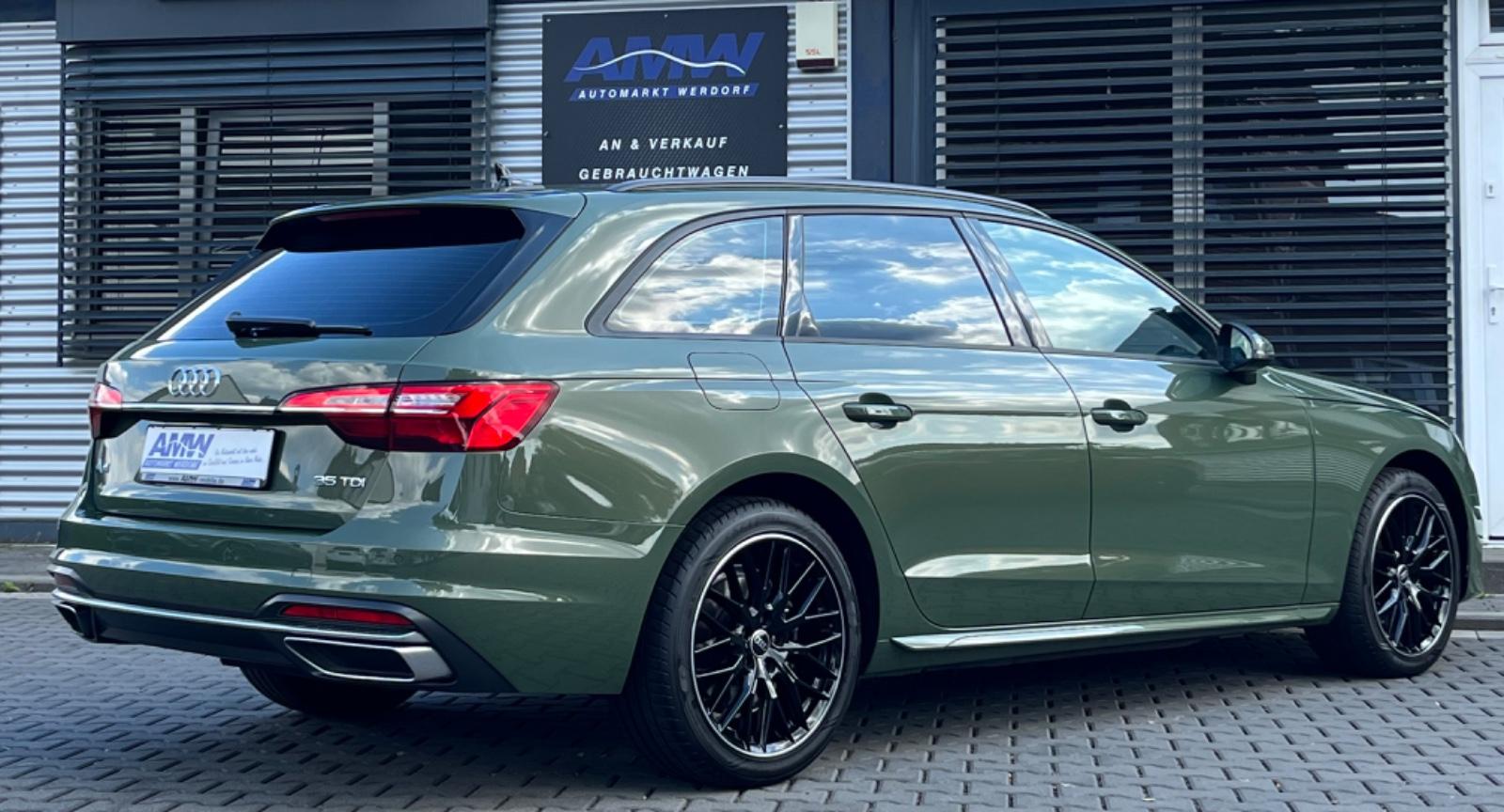 Audi A4 Avant 35 TDI S Line 18"LEDER*PDC*TEMPOMAT*1.H