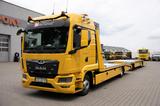 MAN TGL 12.250 Autotransporter-Zug mit RADMULDEN - MAN Kipper Tgl
