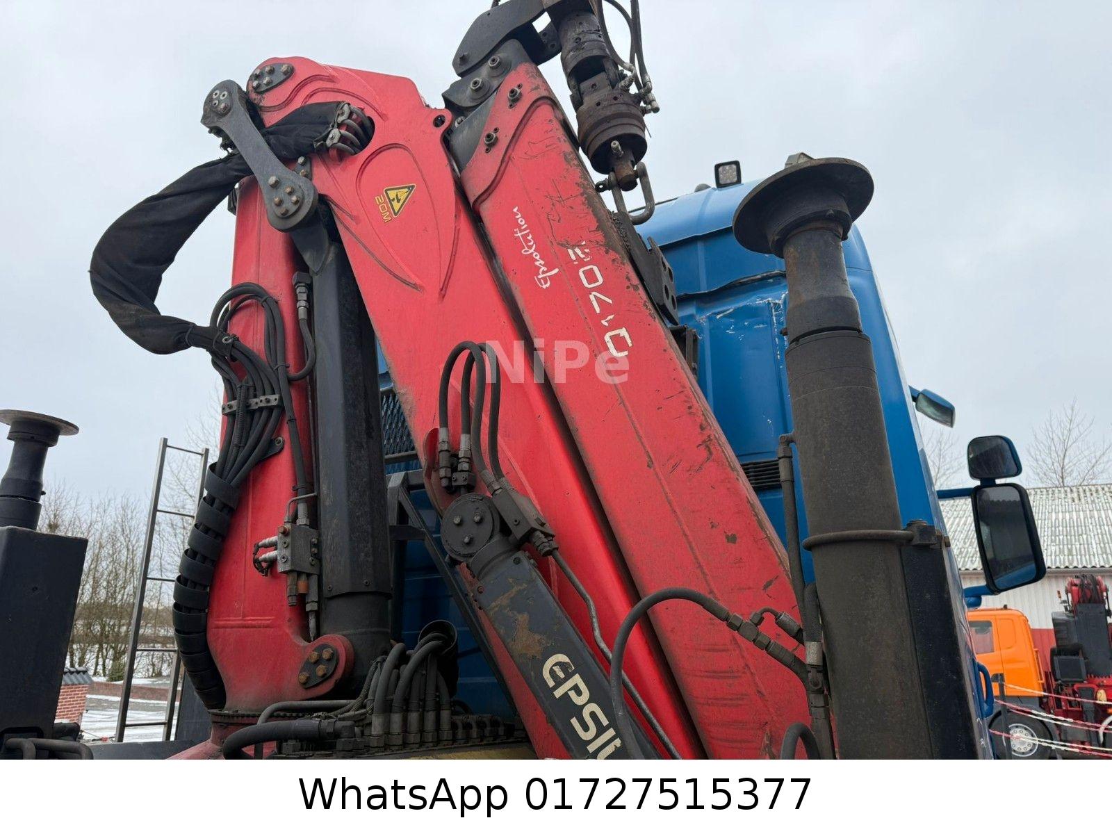 Scania R480 6x2 Z Kran EPSILON Abroll HAKEN KIPPER