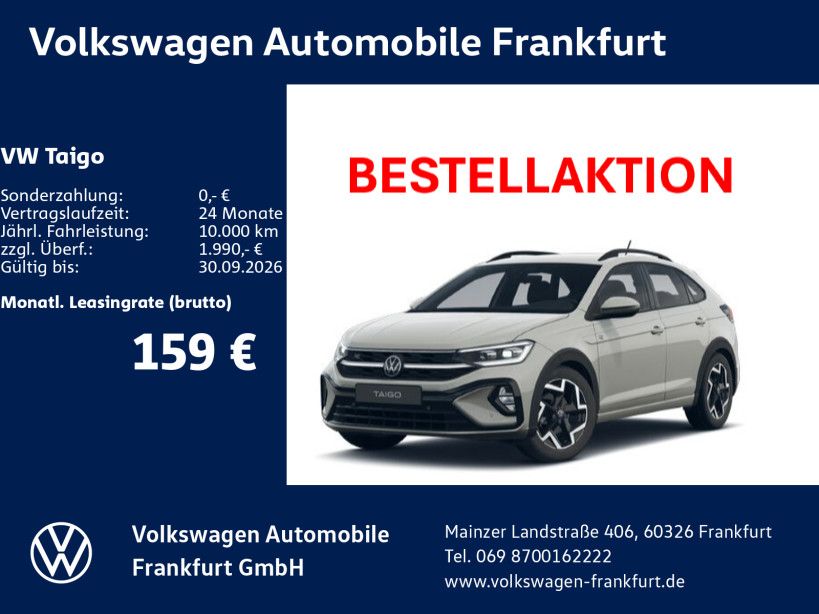 Volkswagen Taigo R-Line 1,0 l  (116 PS) 6-Gang  |   Top Dea