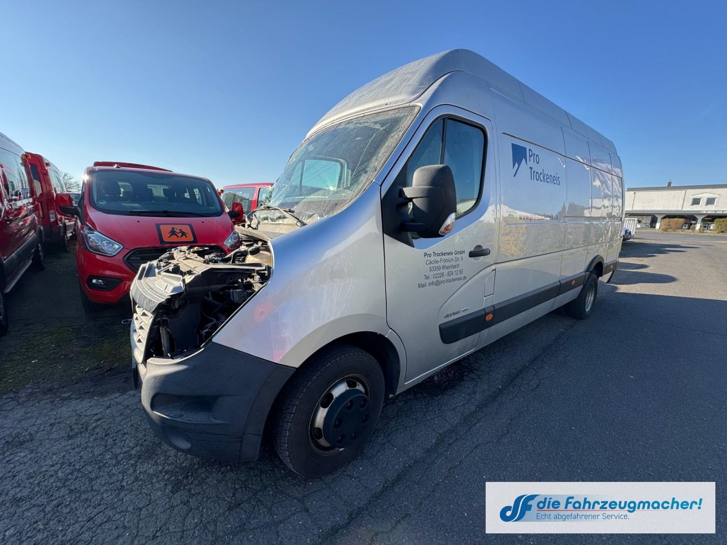 Fahrzeugabbildung Renault Master III Kasten L4H3 GKa 4,5t *UNFALLSCHADEN *