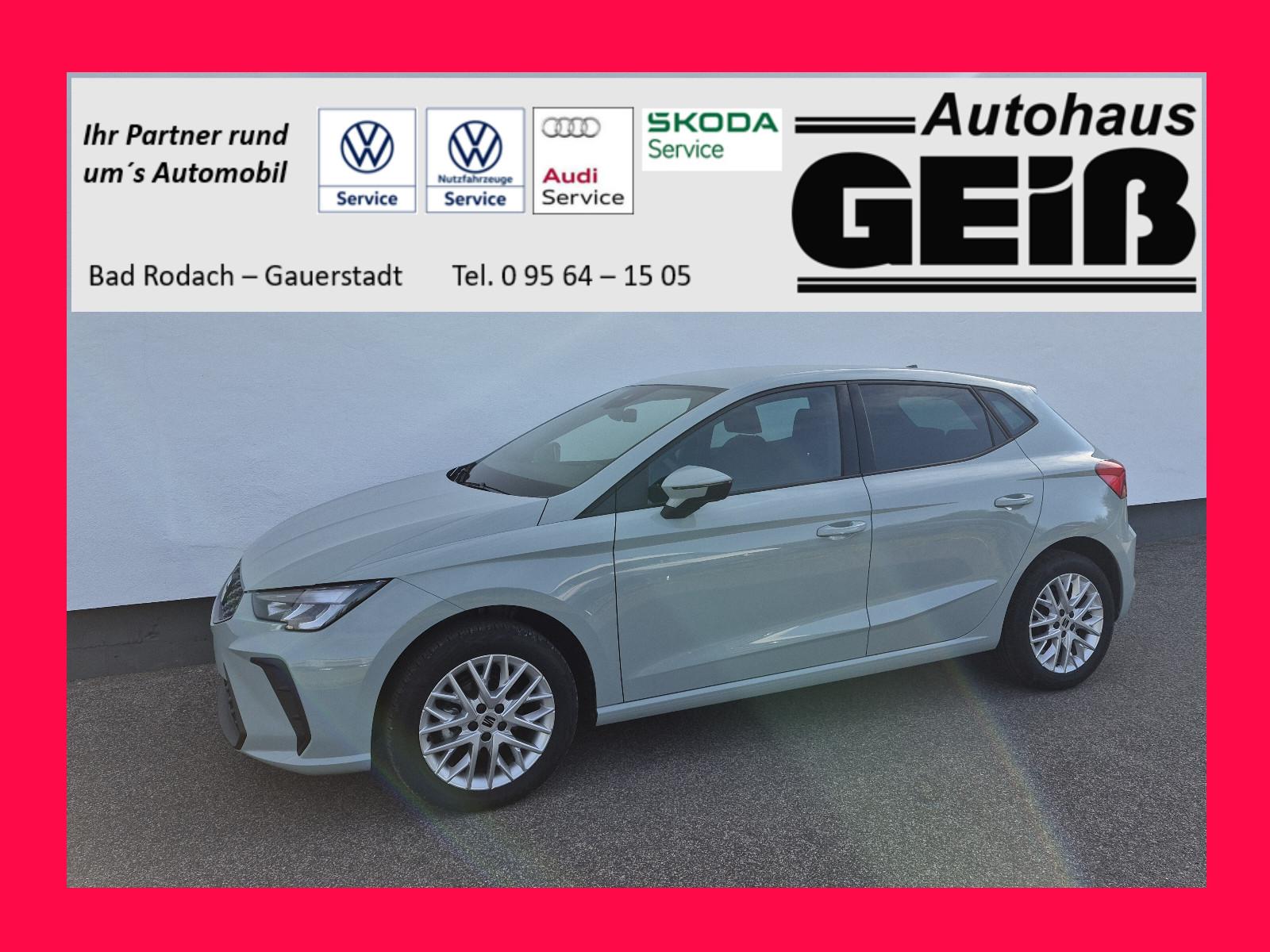 Seat Ibiza 1.0 TSI Style Shz/Rkam/PDC/ACC/Alu/5JGa