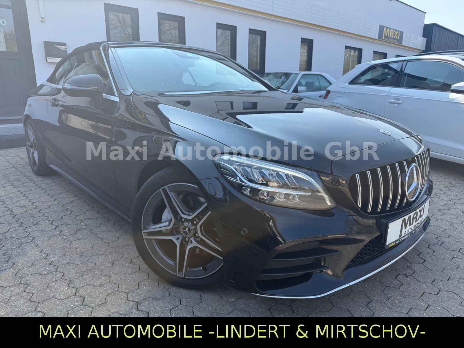 Mercedes-Benz C220d Cabrio AMG-2.H-NAV-LED-KAM-ACC-LEDER-AIRSC