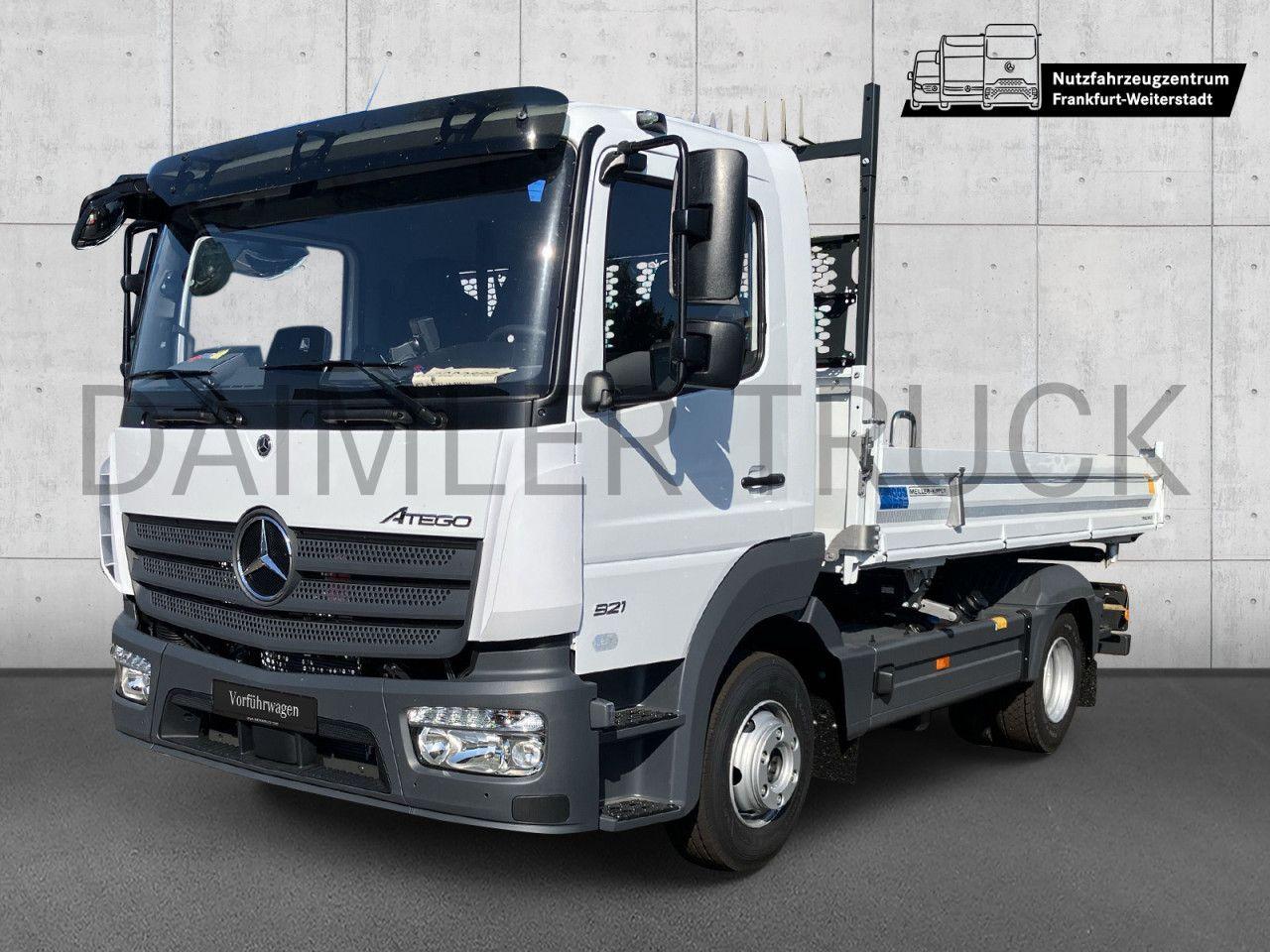 Mercedes-Benz Atego 921 K 4X2 Meiler Kipper 2x AHK Klima