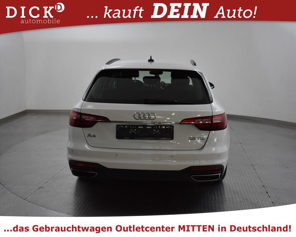 Audi A4 AV 35d S-Tr. Sport NAVI+KAMER+LED+AHK+ACC+SHZ