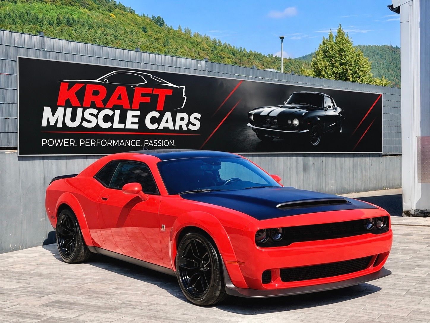 Dodge Challenger 6,4 V8 OEM WIDEBODY-EXTREM-ORANGE-SRT imagem 2