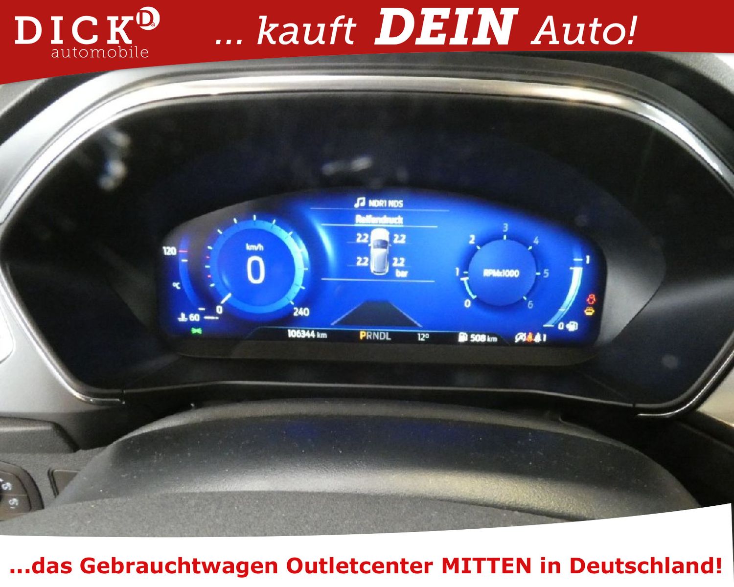 Fahrzeugabbildung Ford Focus 1.5d Titanium X Aut. VIRT/DAB/SHZ/RFK/AHK