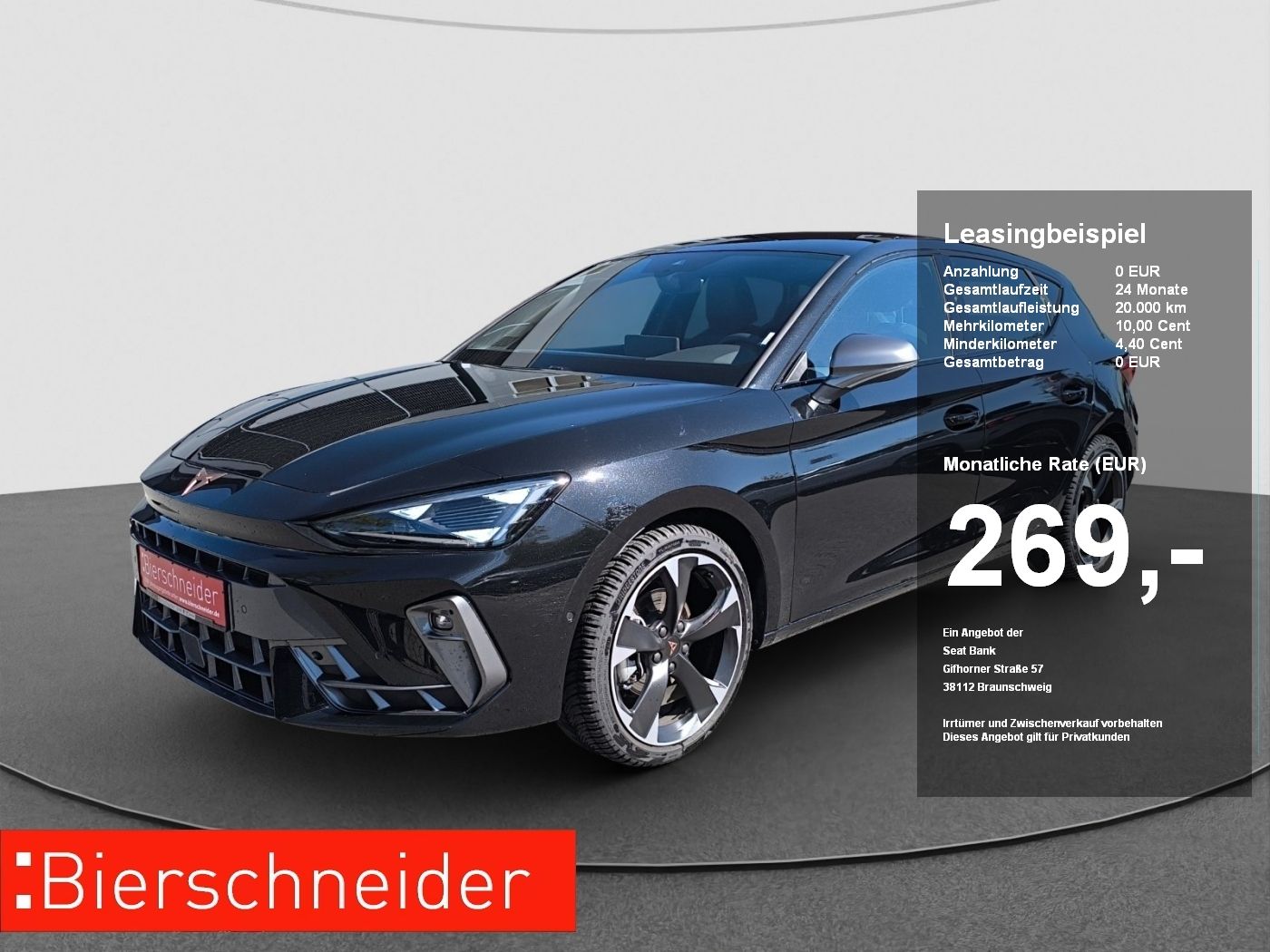 Cupra Leon 2.0 TDI DSG 5-J-G NAVI ACC KESSY 18LM RFK P