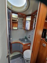 Fiat Hobby Wohnmobil , 2 separate Doppelbetten  - Fiat Separate Dusche