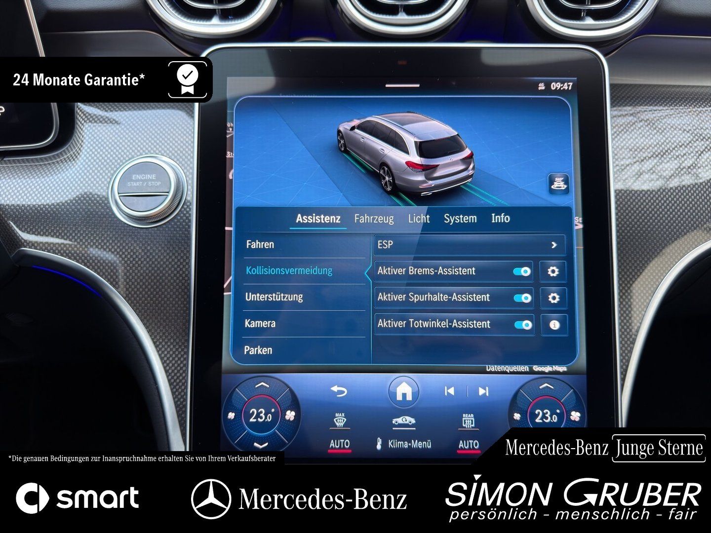 Fahrzeugabbildung Mercedes-Benz C 300 Te AMG Pano Burm HUD Sitzklima Massage AHK