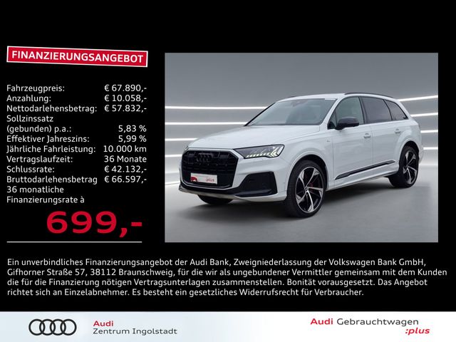 Audi Q7 50 TDI qu 2x S line MATRIX S-Sitze 22" STHZG