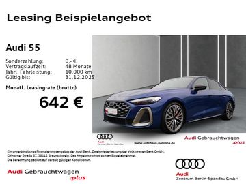 Audi Leasingangebot: Audi S5 Lim. edition one *PANO*MATRIX*B&O*HuD*360°*