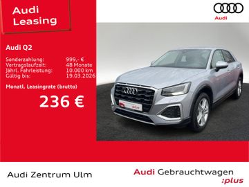 Audi Leasingangebot: Audi Q2 advanced 30 TFSI 17 AHK KEYL NAVI+ RFK 5J.GAR