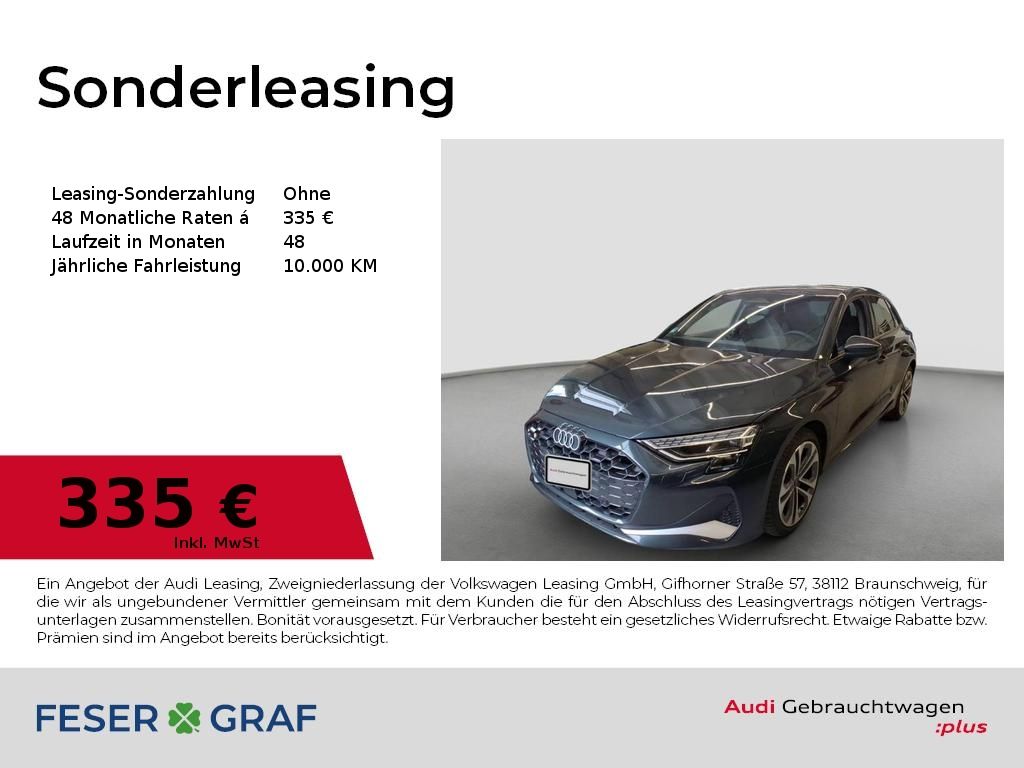 Audi A3 Sportback TFSI qu. LED/Navi plus/AHK/ACC/R-Ka