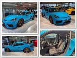 Porsche Cayman GT4 MANTHEY*MWST.*MIAMIBLAU*CLUBSPORT*20" - Porsche Cayman in Wuppertal