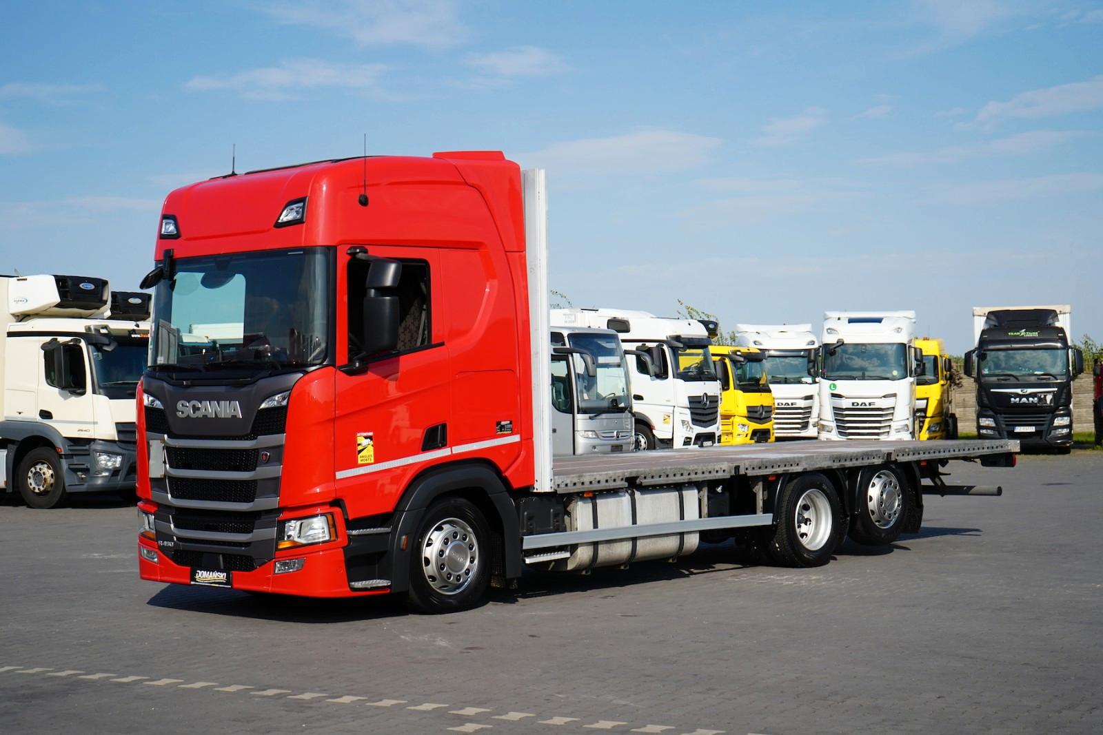 Scania R 450 / ACC / E 6 / ZESTAW PRZEJAZDOWY / PLATFOR