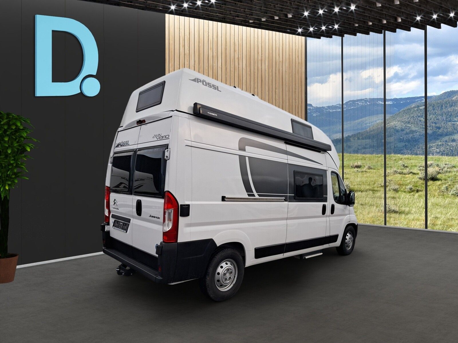 Fahrzeugabbildung Pössl 2Win Vario Citroen 165 PS Mark./AHK/Navi/Solar