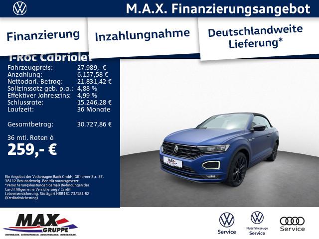 Volkswagen T-Roc Cabriolet 1.5 TSI DSG R-LINE EDITION BLUE