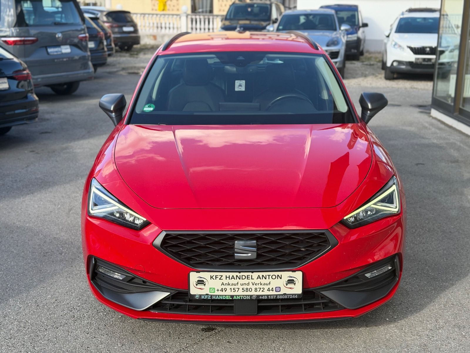 Seat Leon FR 2.0TDI DSG*VIRTUAL*NAVI*AMBIENT B.*AHK* imagem 2
