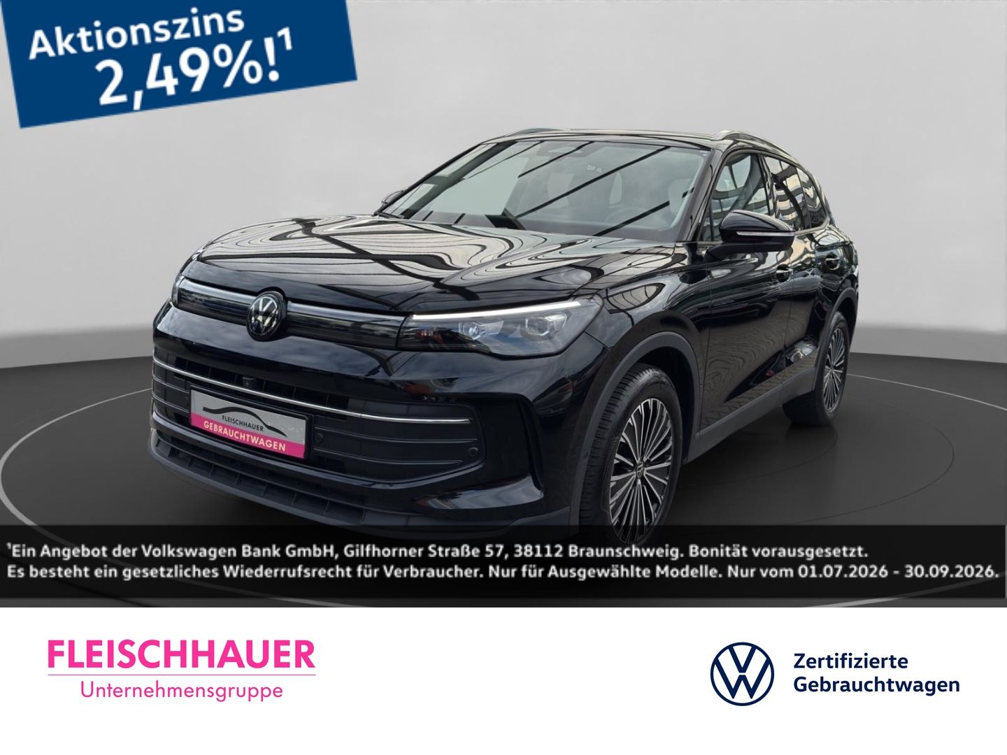 Volkswagen Tiguan 1.5 eTSI Goal Navi LED AHK 18'' 360° ACC