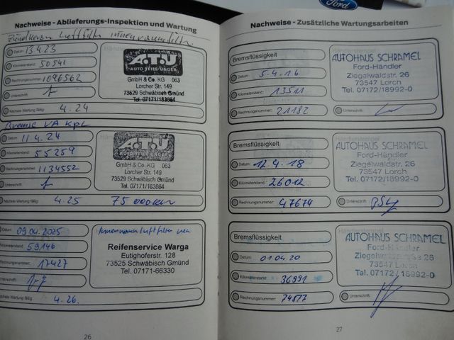 Fahrzeugabbildung Ford Fiesta Sync Edition/1.Hd/Klima/SitzH/PDC/60TKM/