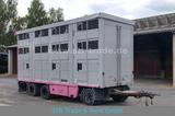 Andere KABA 3 Stock Viehanhänger Hubdach Top Zustand - Viehanhänger