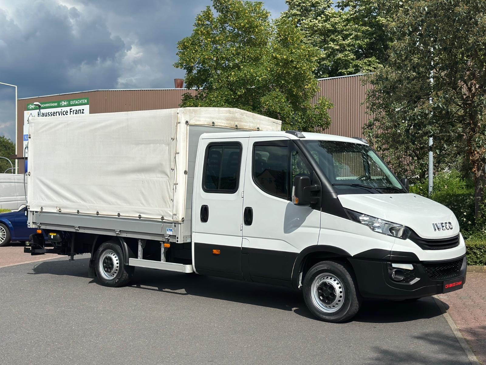 Iveco Daily 35S16 Pritsche Plane DoKa LBW/Klima/Lang