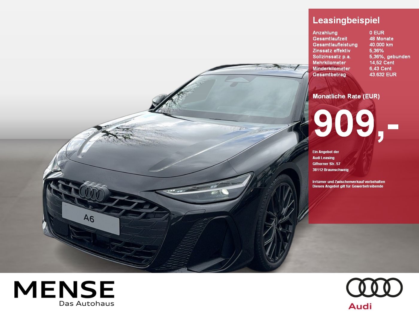 Audi A6 Avant edition one e-hybrid quattro 270 kW