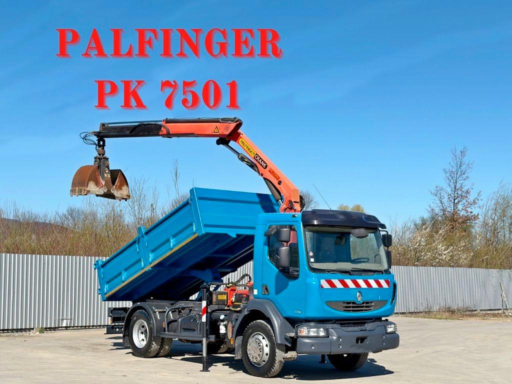 Renault MIDLUM 220 *TIPPER 3,90m *PK 7501 * TOPZUSTAND