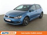 Volkswagen Golf VII 1.4 TSI Lounge BMT Aut.*NAVI*CAM*PDC* - mit Benzin-Antrieb: Blau, Limousine