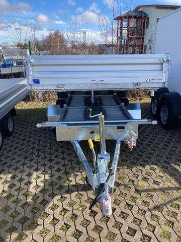 Humbaur HTK 3000.31 mit E-Pumpe Dreiseitenkipper 3t