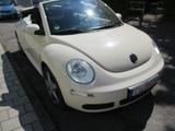 Volkswagen New Beetle Cabriolet 1.6 - Volkswagen mit Benzin-Antrieb: Beige, Cabrio