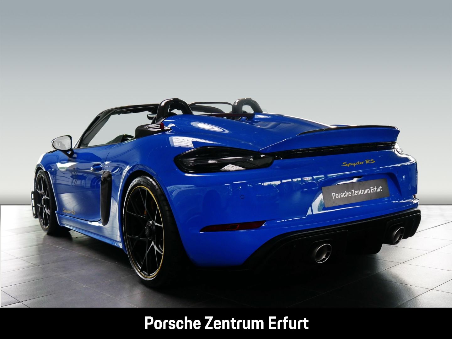 Porsche 718 Spyder Boxster RS Weissach sharkblue Individ imagem 3